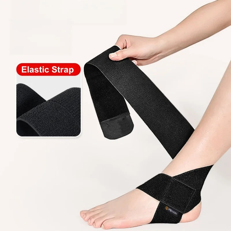 1 PC Unisex Ankle Support Brace, Ankle Compression Sleeve With Adjustable Strap - Breathable Ankle Wrap For Ankle Stabilizer