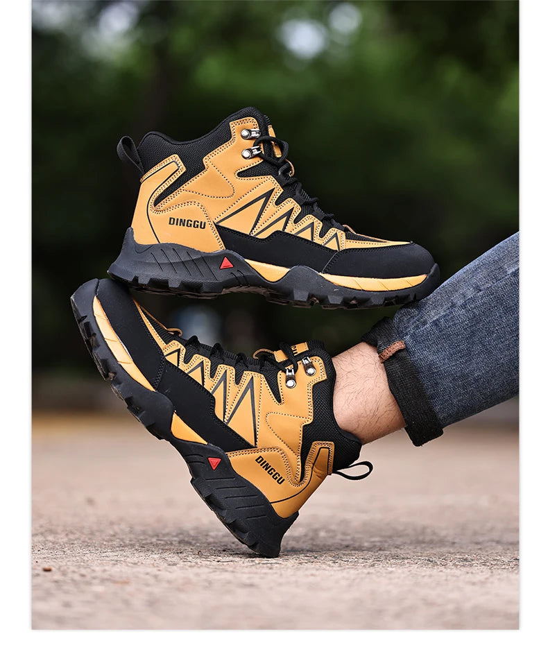 EOCENE Industrial Safety Boots – Steel Toe Slip-Resistant Work Boots with Puncture Protection & Anti-Fatigue Comfort