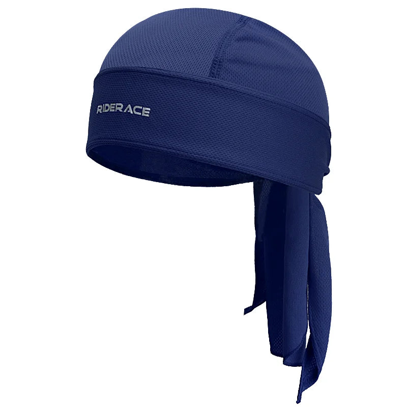 Summer Cycling Cap Quick Dry Breathable Pirate Hat Outdoor Sport Running Hiking Sunscreen Hood Headwear Wicking High Elasticity