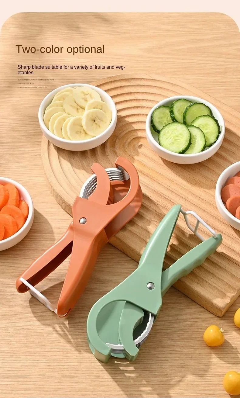 Kitchen Tools Stainless Steel Vegetable and Fruit Slicer Multi Functional Salad Slicer Kitchen Accessories