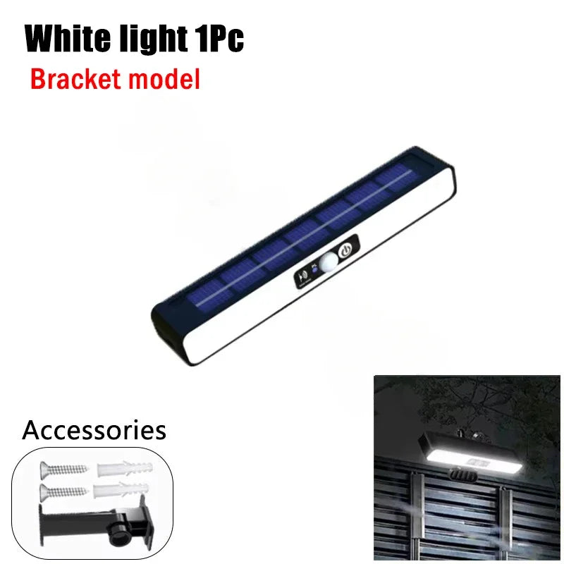 New Clip On Solar Motion Lights Outdoor Waterproof,Solar Fence Lights Outside with 36 LED Portable Solar Powered Security Light