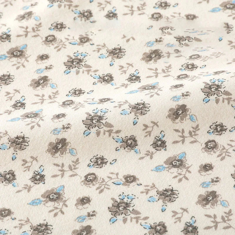 New Spring Girls Boys Clothes Set Baby Cute Floral Home Wear Toddler Full Printed Flowers Children's Loungewear 0-4T Unisex