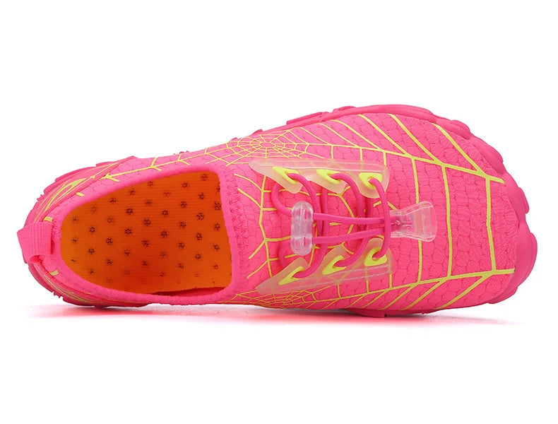 Kids Aqua Beach Water Shoes – Non-Slip Barefoot Swim Shoes for Children & Babies Summer Pool and Beach Footwear
