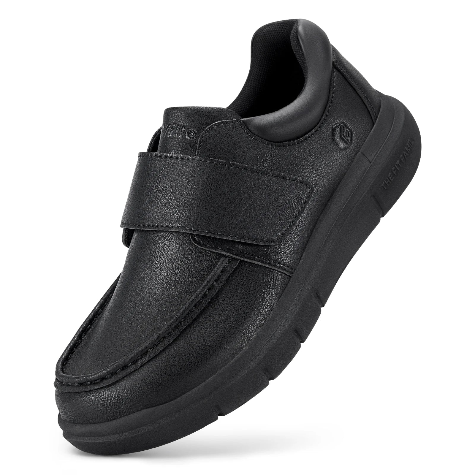 Wide Fit Men's Leather Shoes Diabetic Walking Shoes Oxford Shoes Formal Business Shoe Comfortable All Day Wear