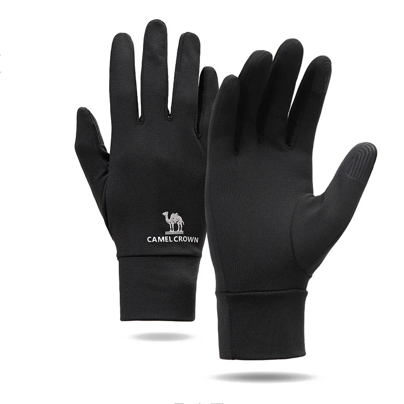 Winter Cycling Gloves Thermal Waterproof Windproof Bike Gloves For Skiing Hiking Snowmobile Motorcycle Sports Run