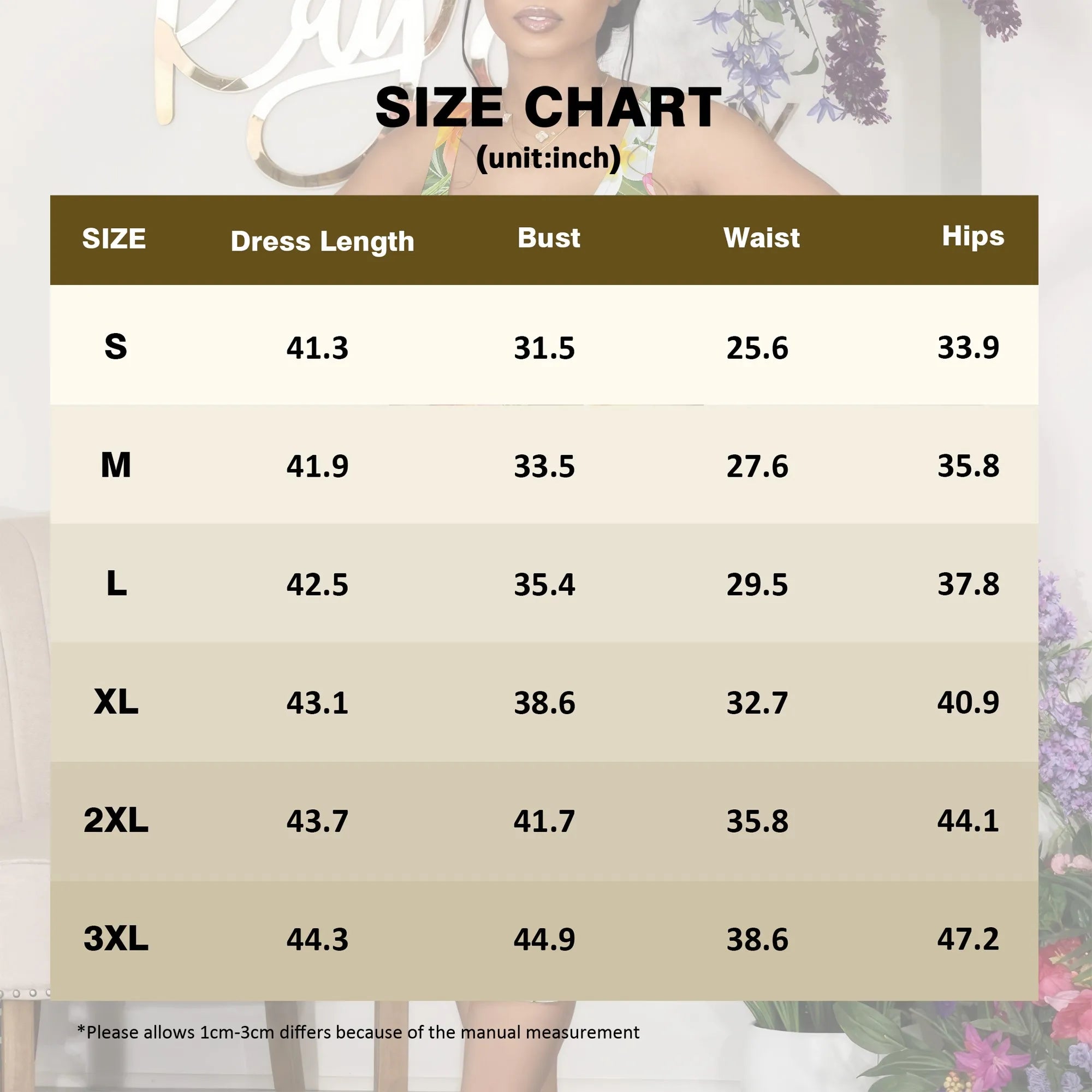 Tropical Floral Print Sleeveless Midi Dress for Women Sexy Summer Vacation Outfit