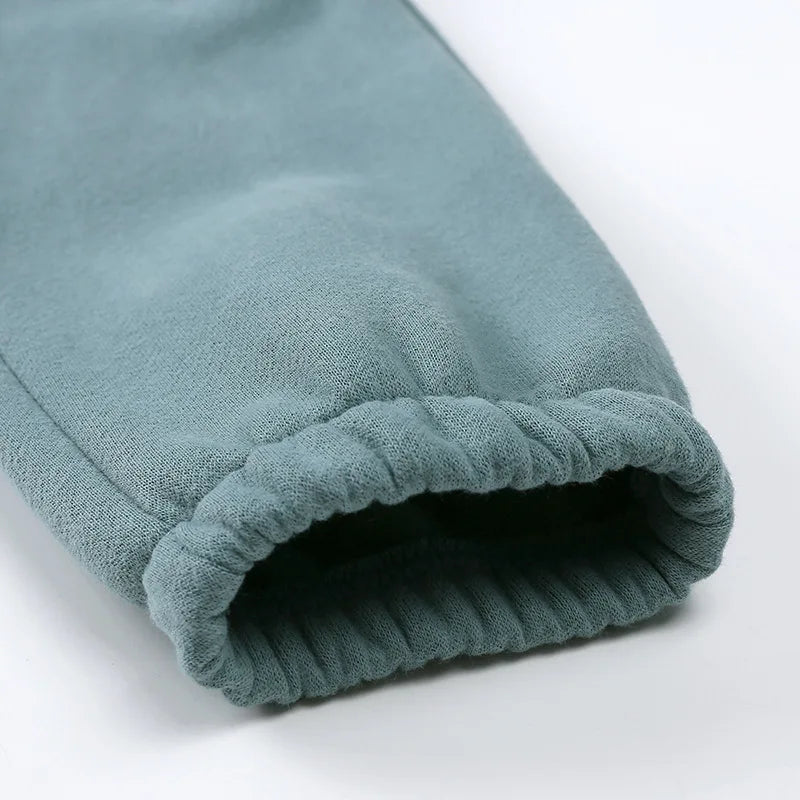 Baby Children's Fleece Lining Hoodies Set Spring Autumn Boys Sports Clothes 2PCS Girls Turtleneck Pullover Casual Suit 1-6Y Unisex