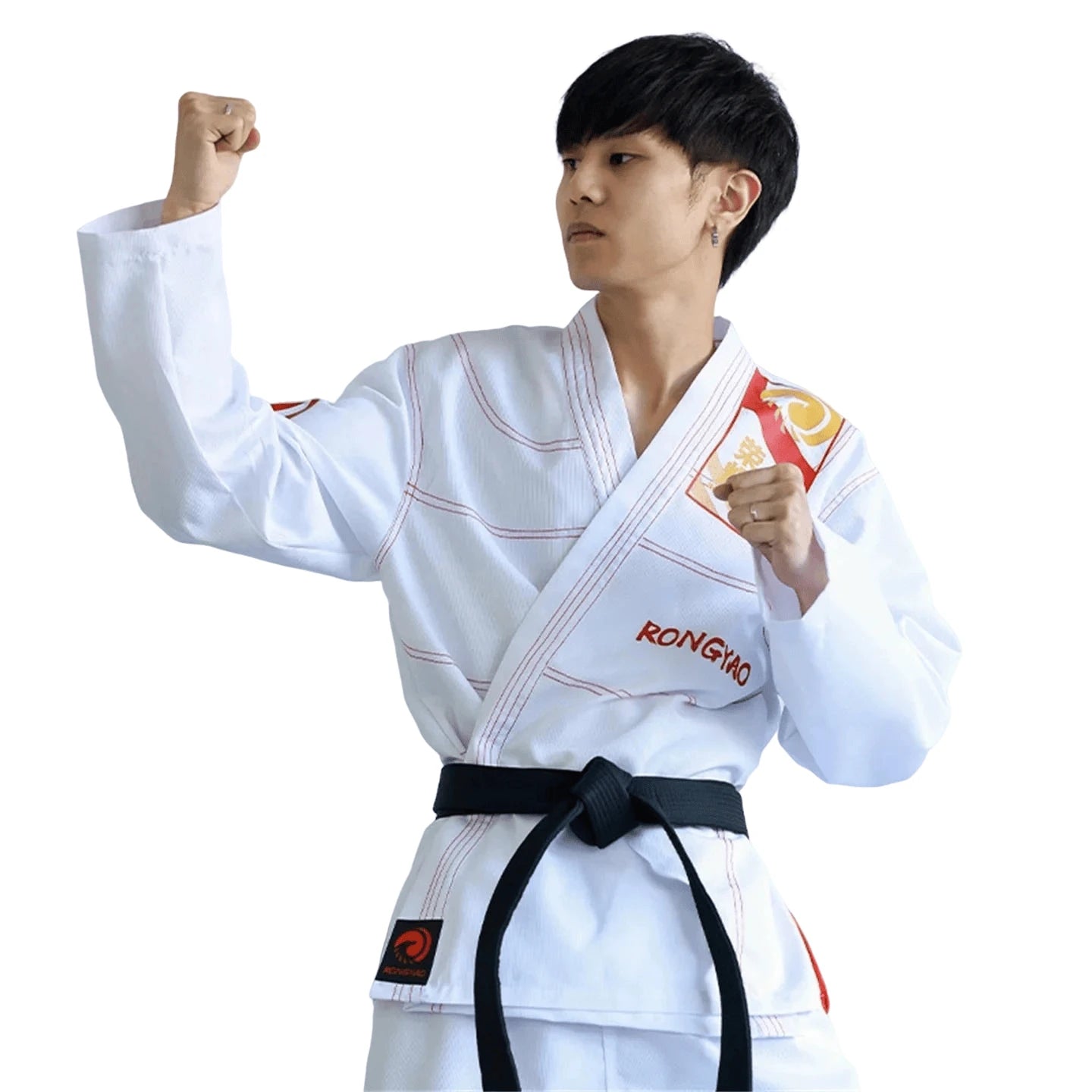 Taekwondo Dobok Uniform Set – Karate & Jiu Jitsu Training Suit for Adults & Kids with Long or Short Sleeve Top and Pants
