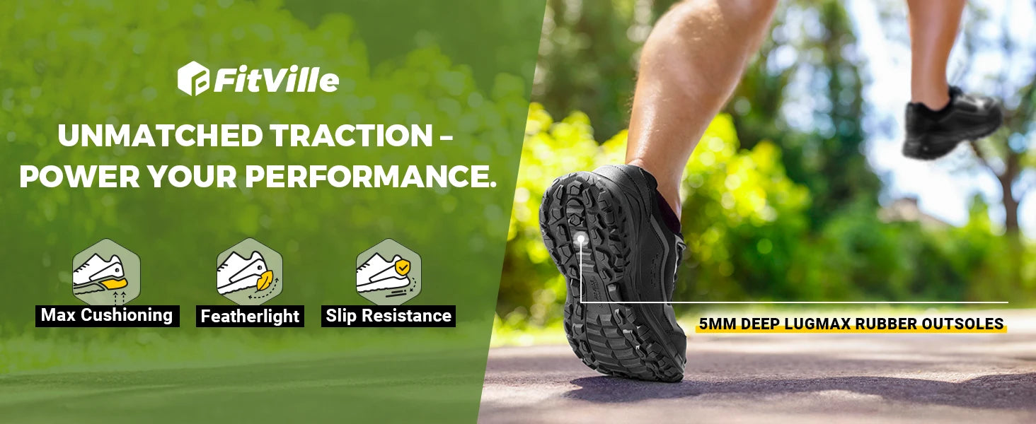 Men's Extra Wide Walking Training Shoes Hiking Shoes Lightweight Casual Non-Slip Sports Shoes For Mountaineering