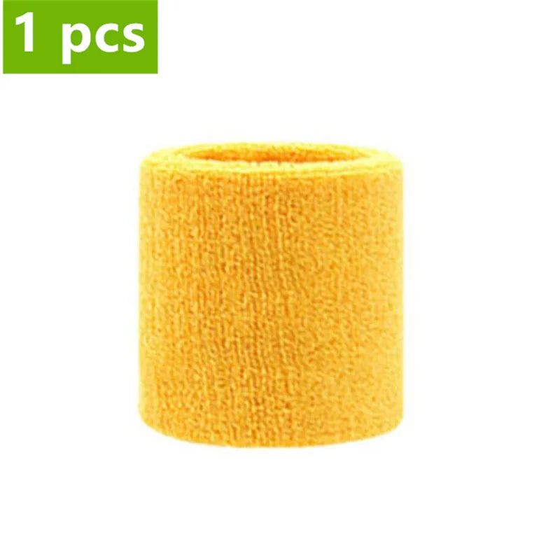 1/10pcs Wrist Support Band Wristband Sport Bracers Sweat Towel Cuff Tennis Wrist Guard Protector Strap Fitness Run Sweatband Gym