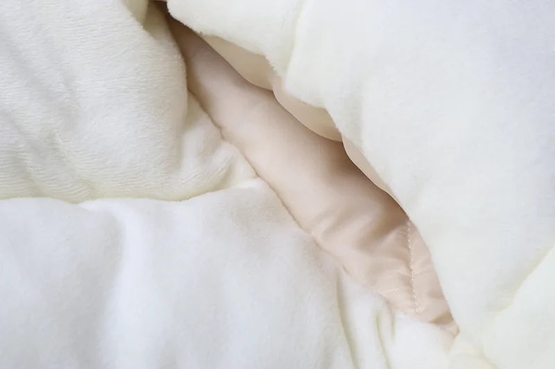 NIEUWE winterskikledingset voor kinderen, 2 stuks, jongens, dikke bontvoering, capuchonjassen + overalls, meisjes, warm sneeuwpak, 2-5 jaar, unisex