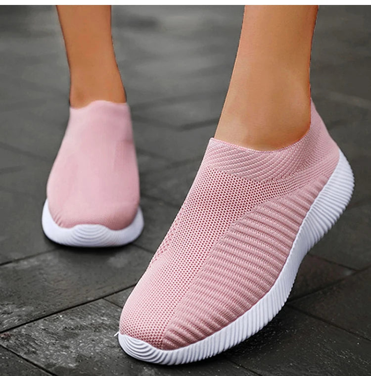 Women Sneakers Fashion Outdoor Woman Shoes Walking Sneaker Women Slip On Sock Shoes Platform Women's Sneaker Zapatos De Mujer