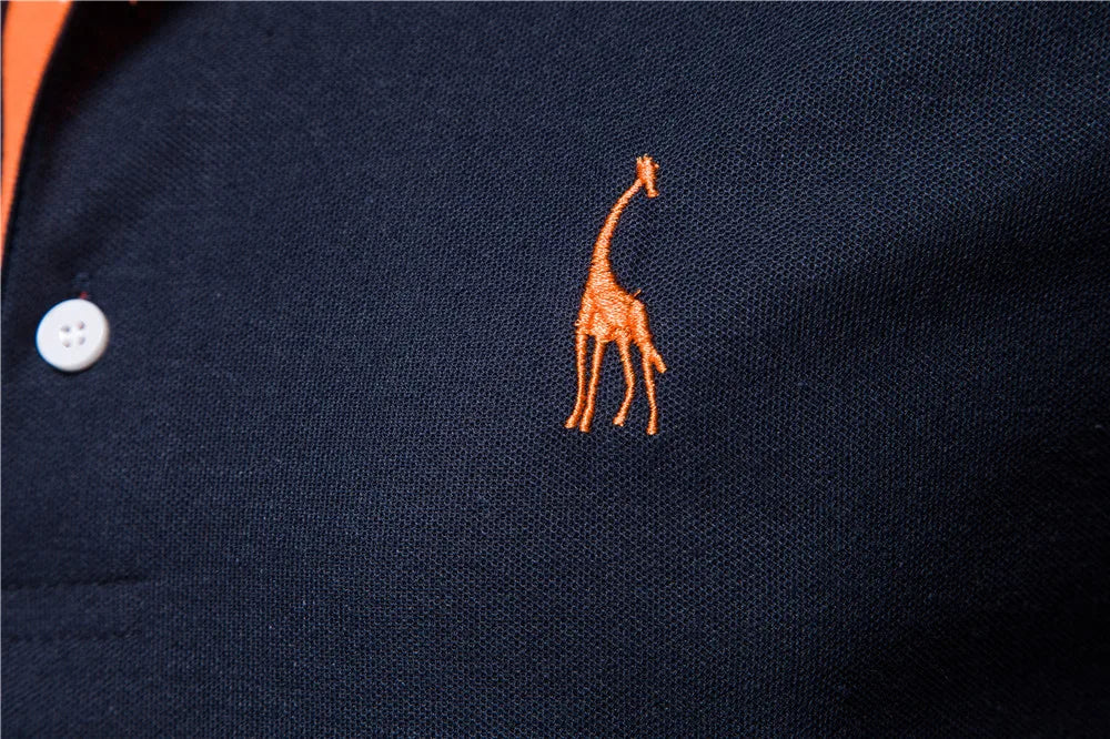 Embroidery 35% Cotton Polo Shirts for Men Casual Solid Colour Slim Fit Men's Polos New Summer Fashion Brand Men Clothing