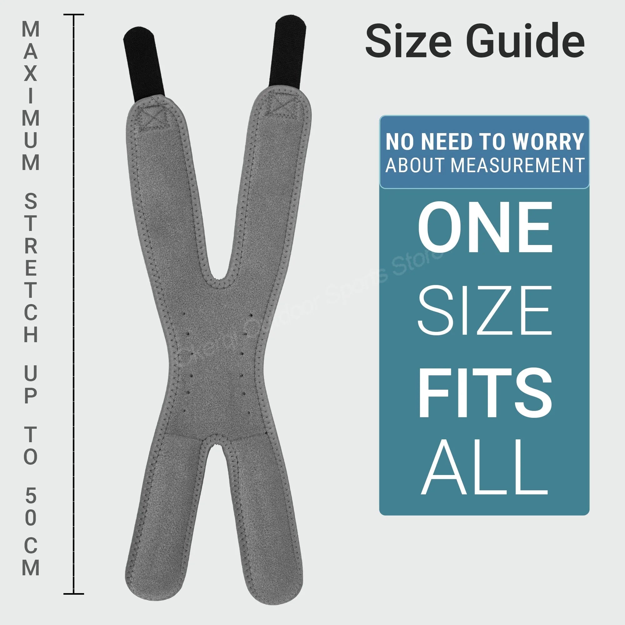 1PC EVA Patella Knee Strap, X-Pressurized Knee Support With Double Patellar Kneepad For Tendon Support Suitable For Gym