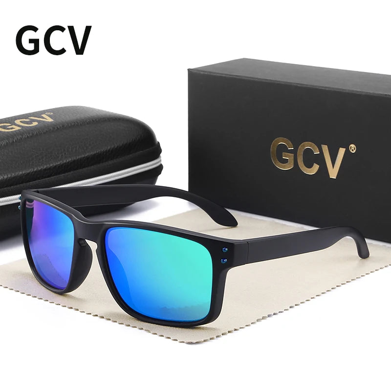 Fashion Wrap Frame Sunglasses UV400 Polarized Unisex Classic Pattern Decorative Goggles for Men And Women