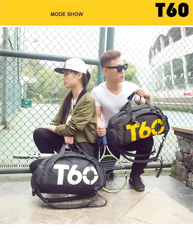 Waterproof Gym And Fitness Bag For Sports Men & Women - Outdoor Portable & Ultralight Large Travel Backpack