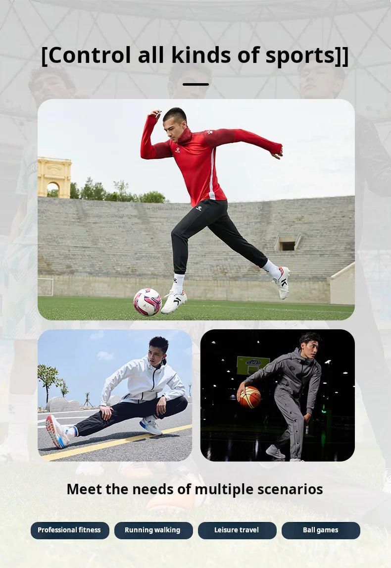 Football Training Leggings Men's High Elastic Slim Tights Thin Outdoor Fitness Running Pants