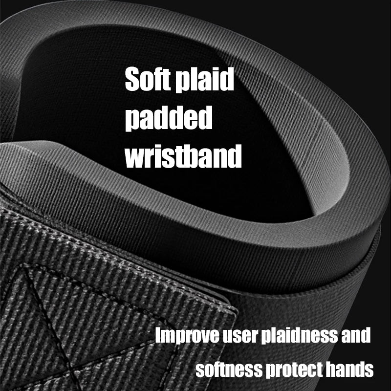 1Pair Weightlifting Hook Grips With Wrist Wraps - Serves As Hand-Bar Wrist Strap, Weight Strap Pull-Ups, And Power Lifting Gloves