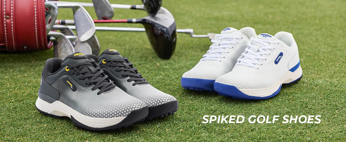 Men's Wide Golf Shoes With Non-Slip And Wear-Resistant Feature - Comfortable Pickleball Sports Shoes Suitable For Swollen Feet & Toe Pain Relieve