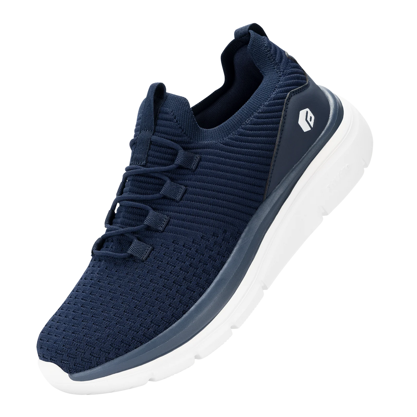 Men's Shoes Slip on Walking Sneakers Lightweight Wide Width for Flat Feet Plantar Fasciitis Heel Pain Relief