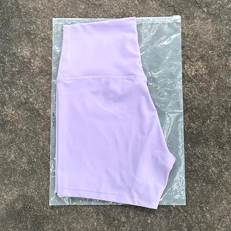 Women's High Waist Yoga Shorts For Slim Fit Butt - Suitable For Gym, Running & High Elastic Biker Sports Activities