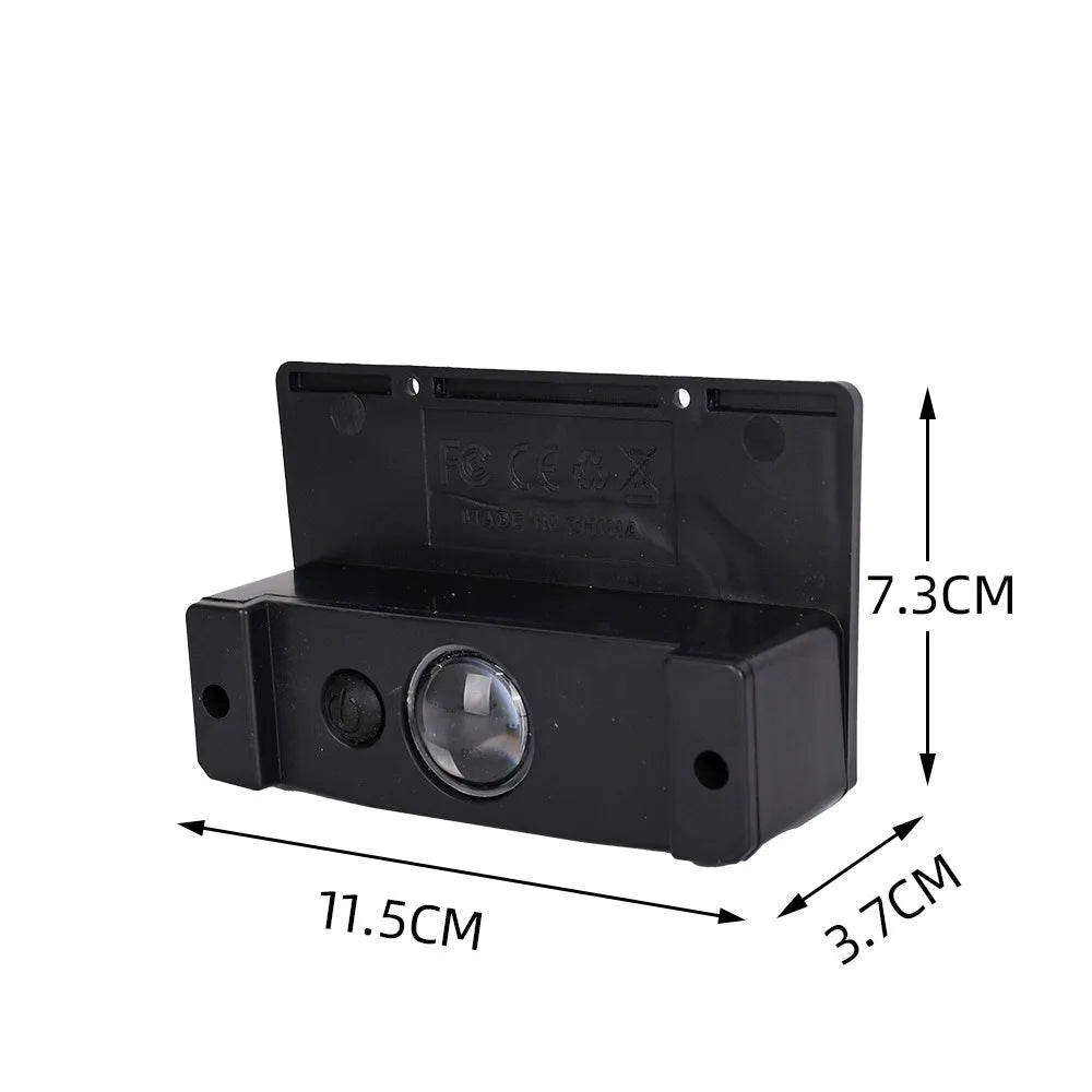 Solar Fence Light Outdoor RGB/Fixed Color Deck Light IP65 Waterproof Solar Outdoor Light for Garden Yard Railing Wall Step Patio