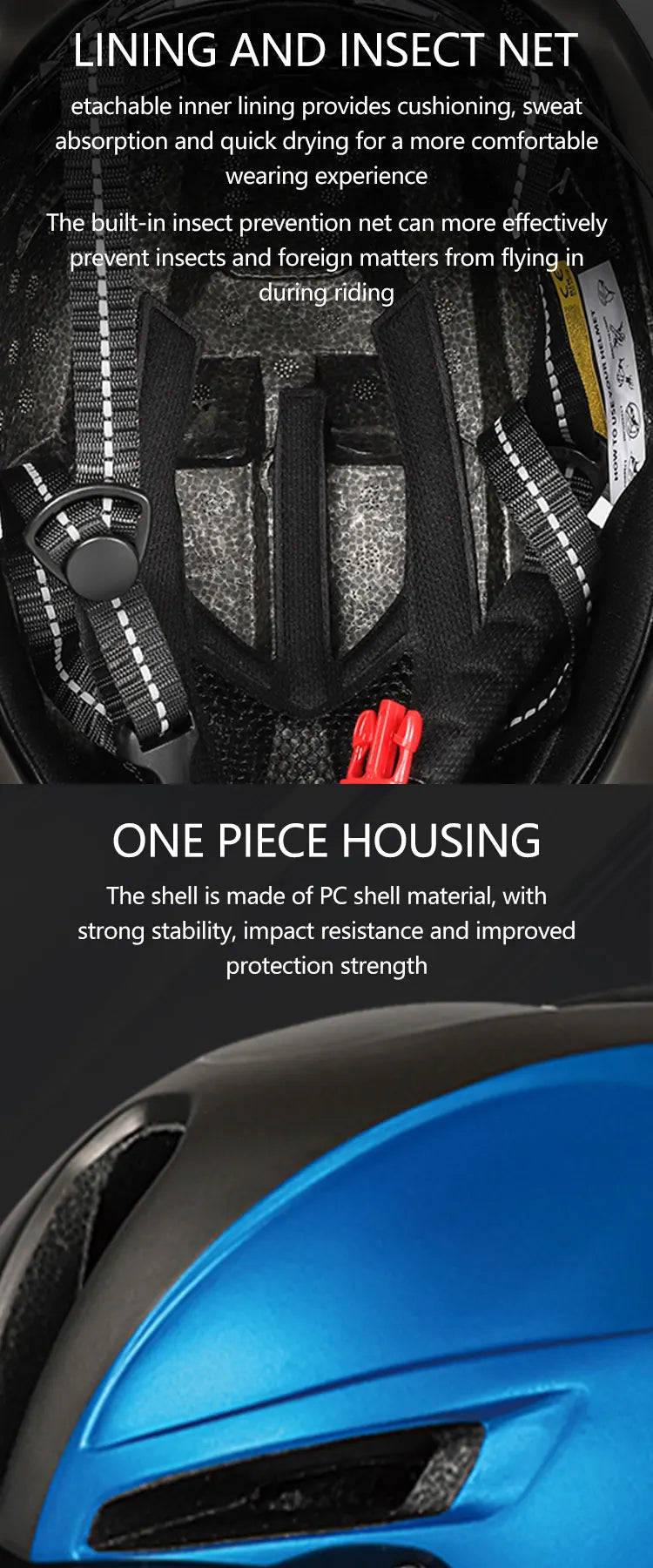 New Road Mountain Bike Helmet Adult Men's Outdoor Sports Cycling Safety Hat With LED Charging Taillight Goggles