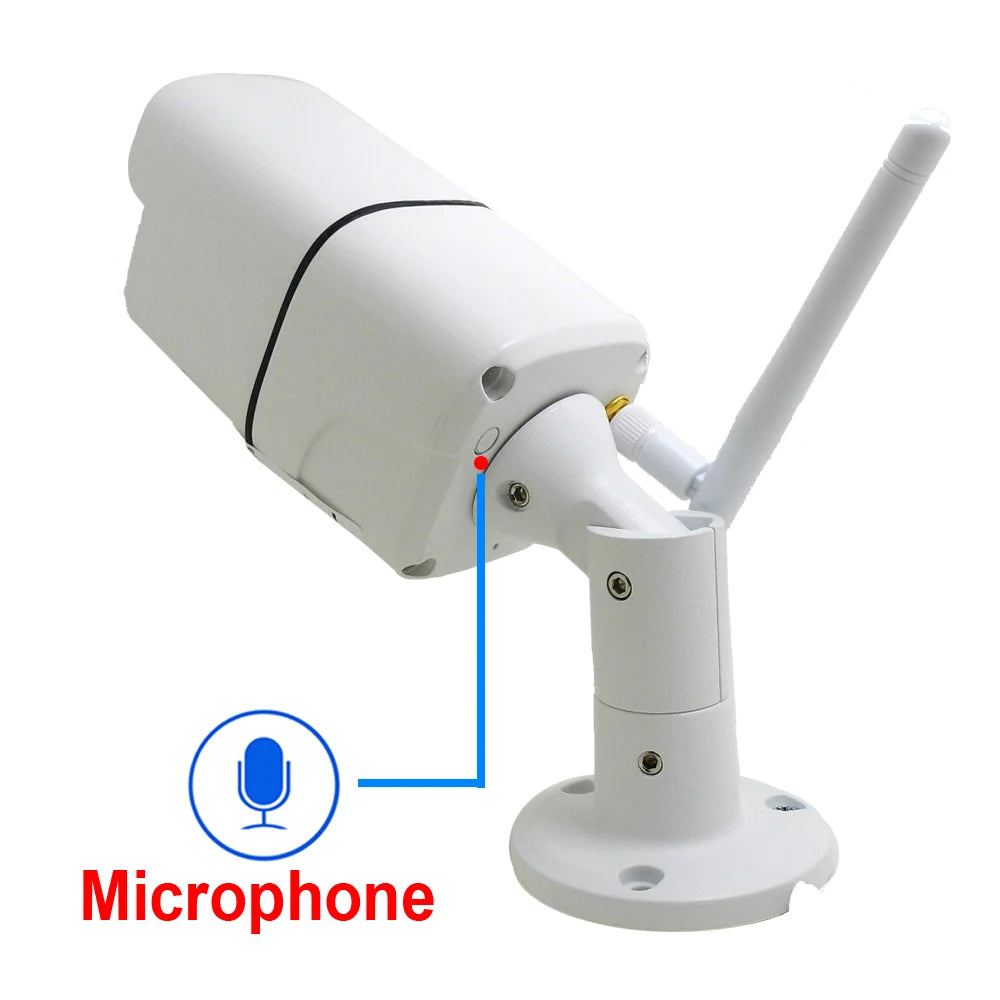 JIENUO 5MP Wifi Camera IP Outdoor Waterproof Wireless NightVision Onvif 1080P Audio Security Surveillance HD 2mp Home Cam CamHi