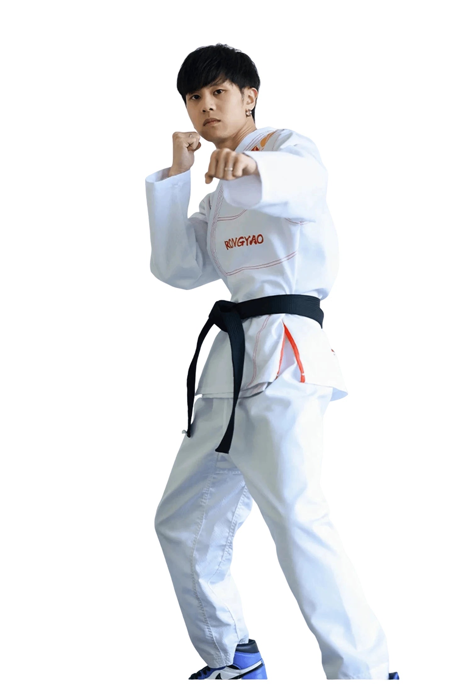 Taekwondo Dobok Uniform Set – Karate & Jiu Jitsu Training Suit for Adults & Kids with Long or Short Sleeve Top and Pants