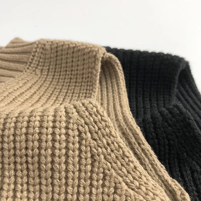 New Autumn Kids Knitted Vest Children Thickened Sweater For Girls & Boys 1-6Y Unisex