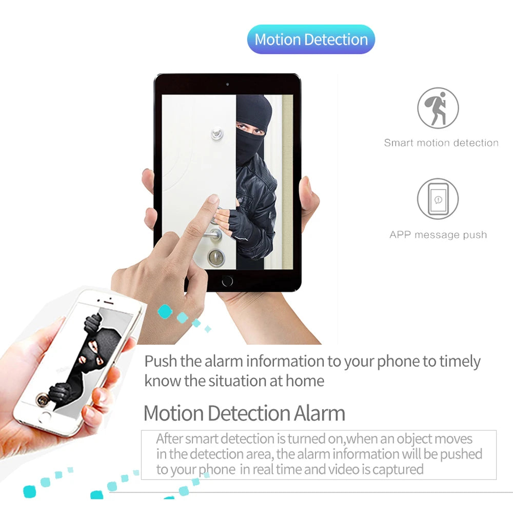 JIENUO 5MP Wifi Camera IP Outdoor Waterproof Wireless NightVision Onvif 1080P Audio Security Surveillance HD 2mp Home Cam CamHi