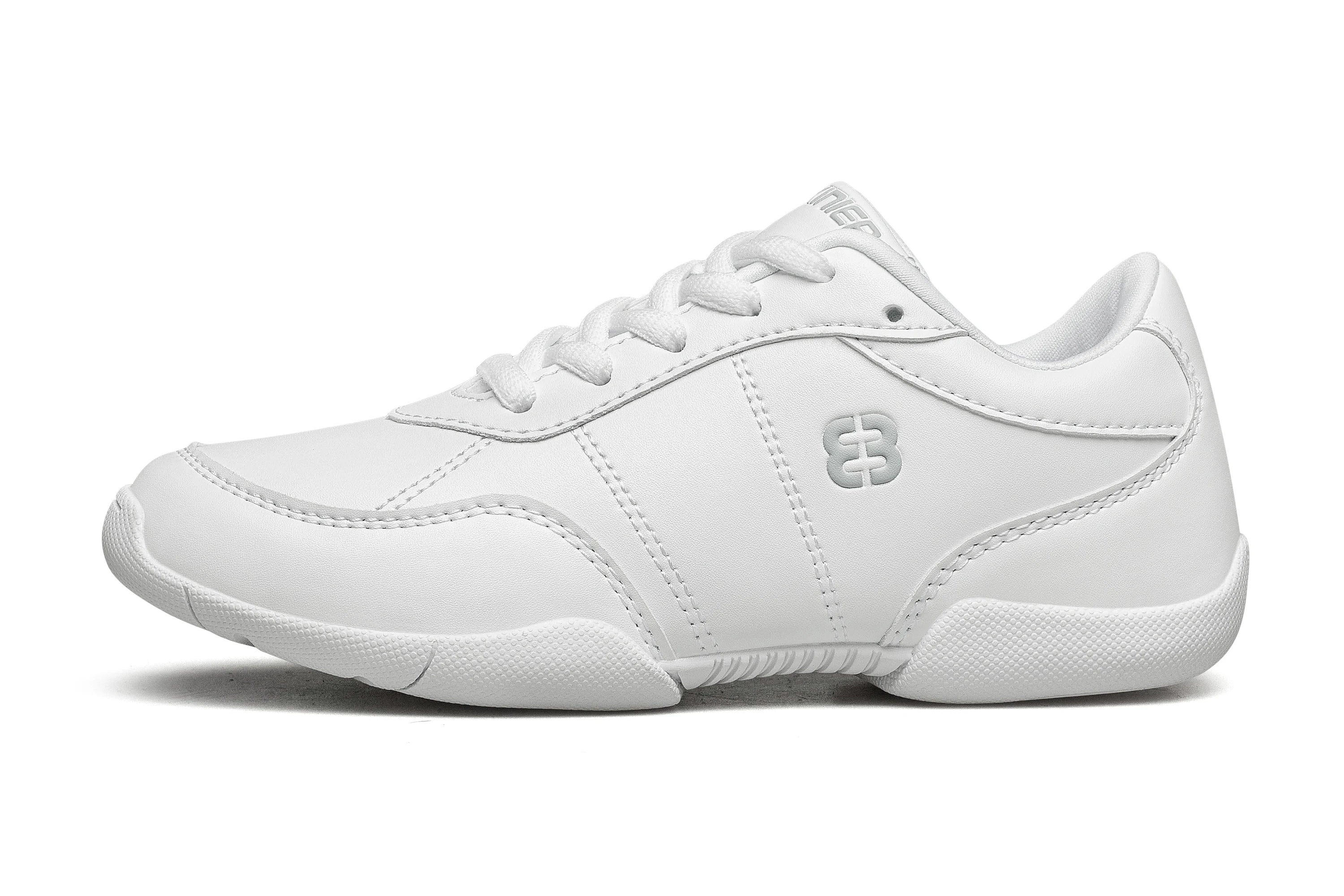 Meisjes Witte Cheerleading Schoenen Lichtgewicht Jeugd Cheer Wedstrijd Sneakers Kinderen Training Dansschoenen Comfortabel