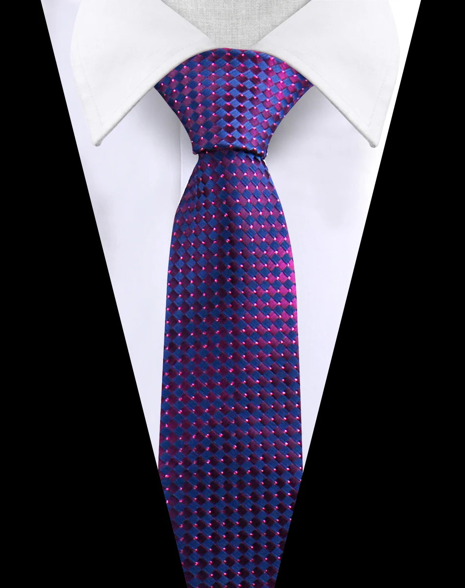 Men's Luxury Paisley Necktie Floral Wedding Style Business Tie Polyester 146x7.5cm Gift for Adult Male Occasions