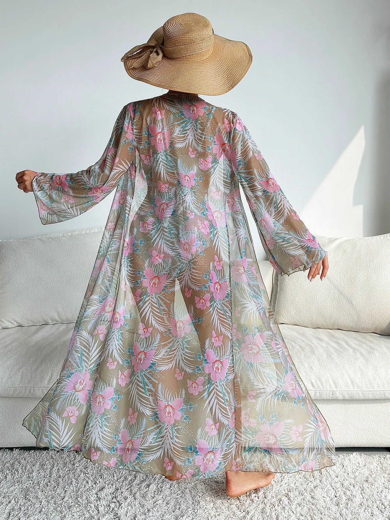 Zomerprint badpakken 2025 Dames badmode Push-up voor strandkleding Driedelige badpakken Zwembadbadpak Dames zwempak