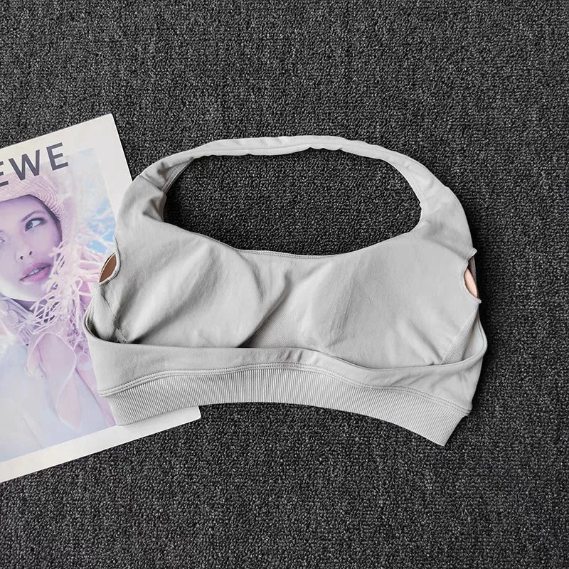 2 Pieces Yoga Suit for Women Seamless Fitness Gym Clothes Halter Sports Bra Matching Impact Shorts Workout Sets Gym Set Outfit