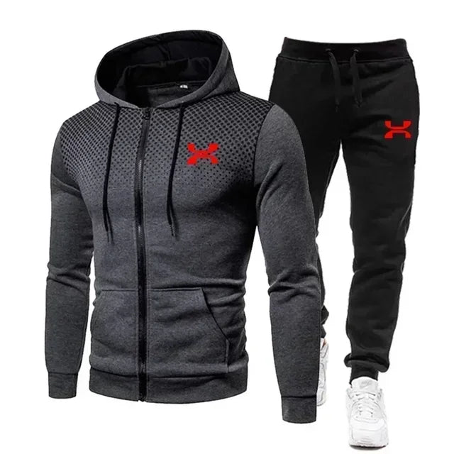 Winter Tracksuit Set – Hoodie & Jogger Sportswear for Gym, Running & Fitness Training For Men & Women