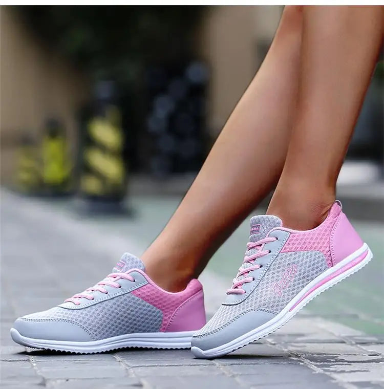 Women's Sneakers 2025 New Fashion Platform Shoes Women Trainers Casual Sneaker Woman Lace Up Womens Sneakers Tenis Feminino