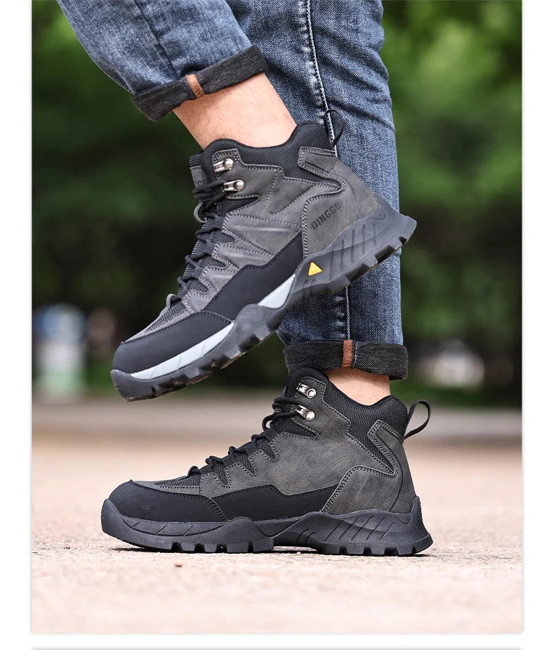 EOCENE Industrial Safety Boots – Steel Toe Slip-Resistant Work Boots with Puncture Protection & Anti-Fatigue Comfort