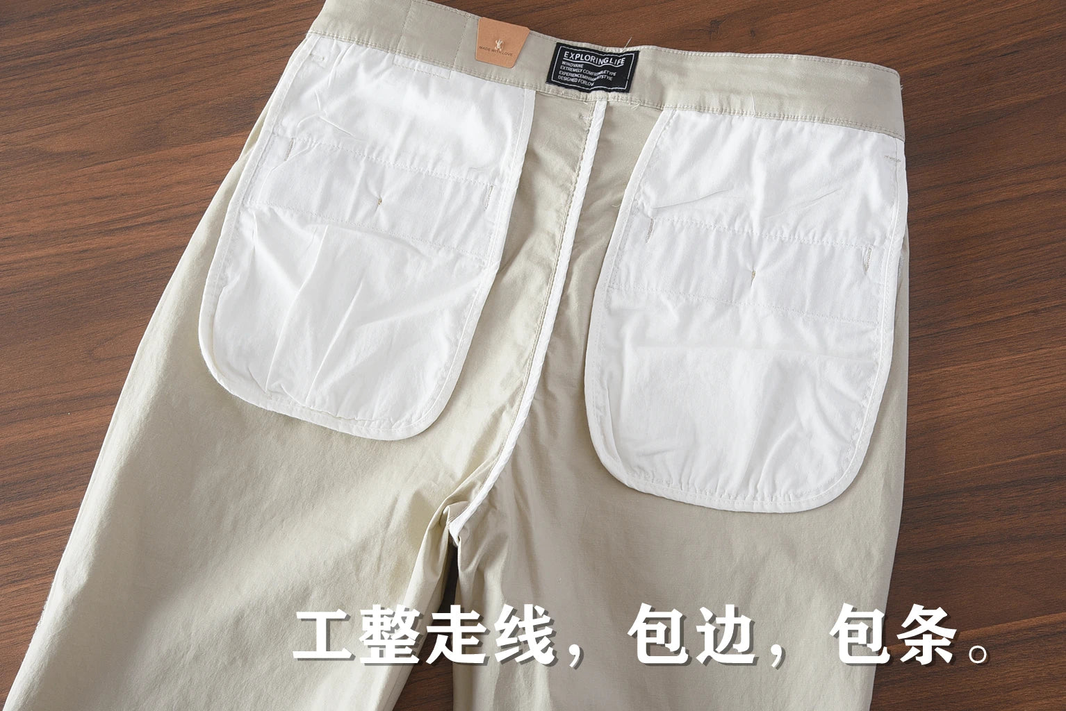 2025 Zomer Nieuwe Amerikaanse Retro Dunne Micro-Elastische Casual Broek Heren Eenvoudige 97% Katoenen Slim CHINO Business Rechte Broek