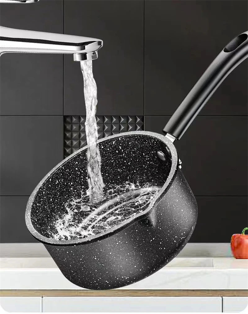 Non Stick Granite Maifan Stone Cookware Ceramic Pot Cooking Saucepan Hotpot  Casserole Induction Cookware Kitchen Boiling Pot