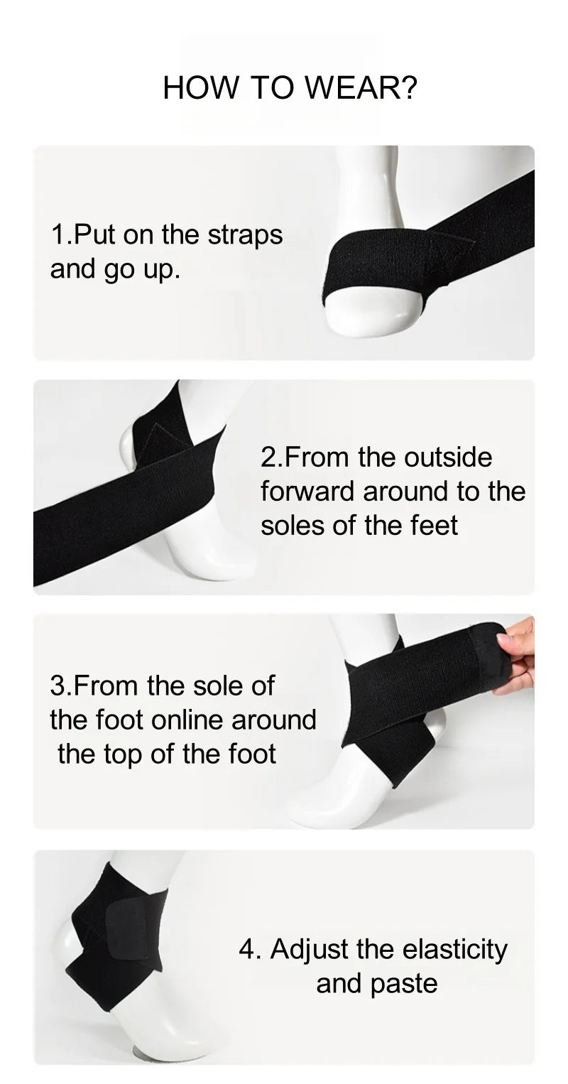 1 PC Unisex Ankle Support Brace, Ankle Compression Sleeve With Adjustable Strap - Breathable Ankle Wrap For Ankle Stabilizer