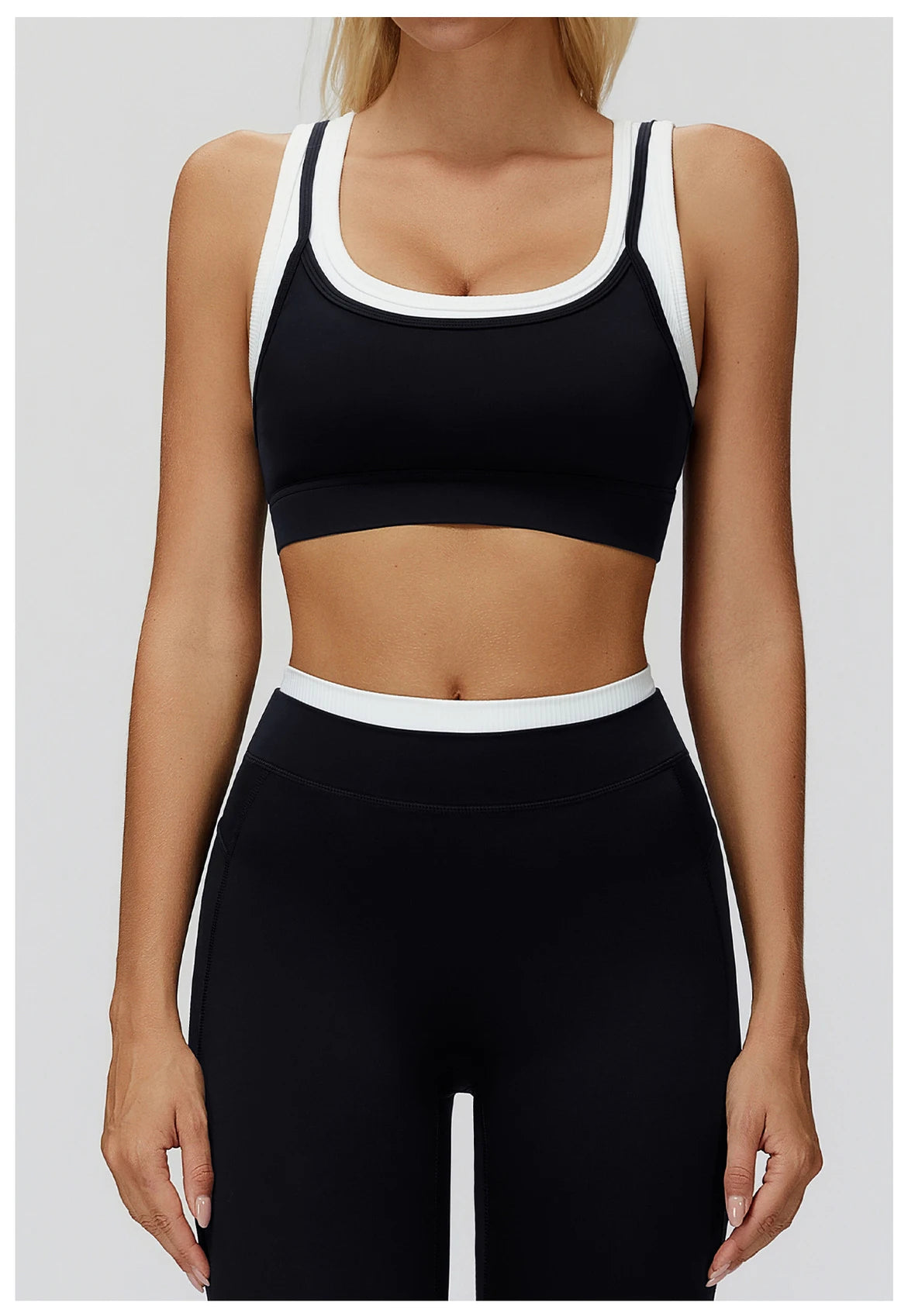 Women’s High Impact Sports Bra – Breathable Push Up Yoga Bra for Gym, Running & Fitness Workout Activewear