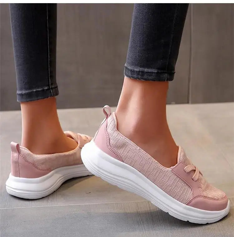 Women's Sneaker Fashion Walking Shoes Women Vulcanized Shoes Slip On Women Casual Shoes Soft Sneakers Woman Zapatos De Mujer