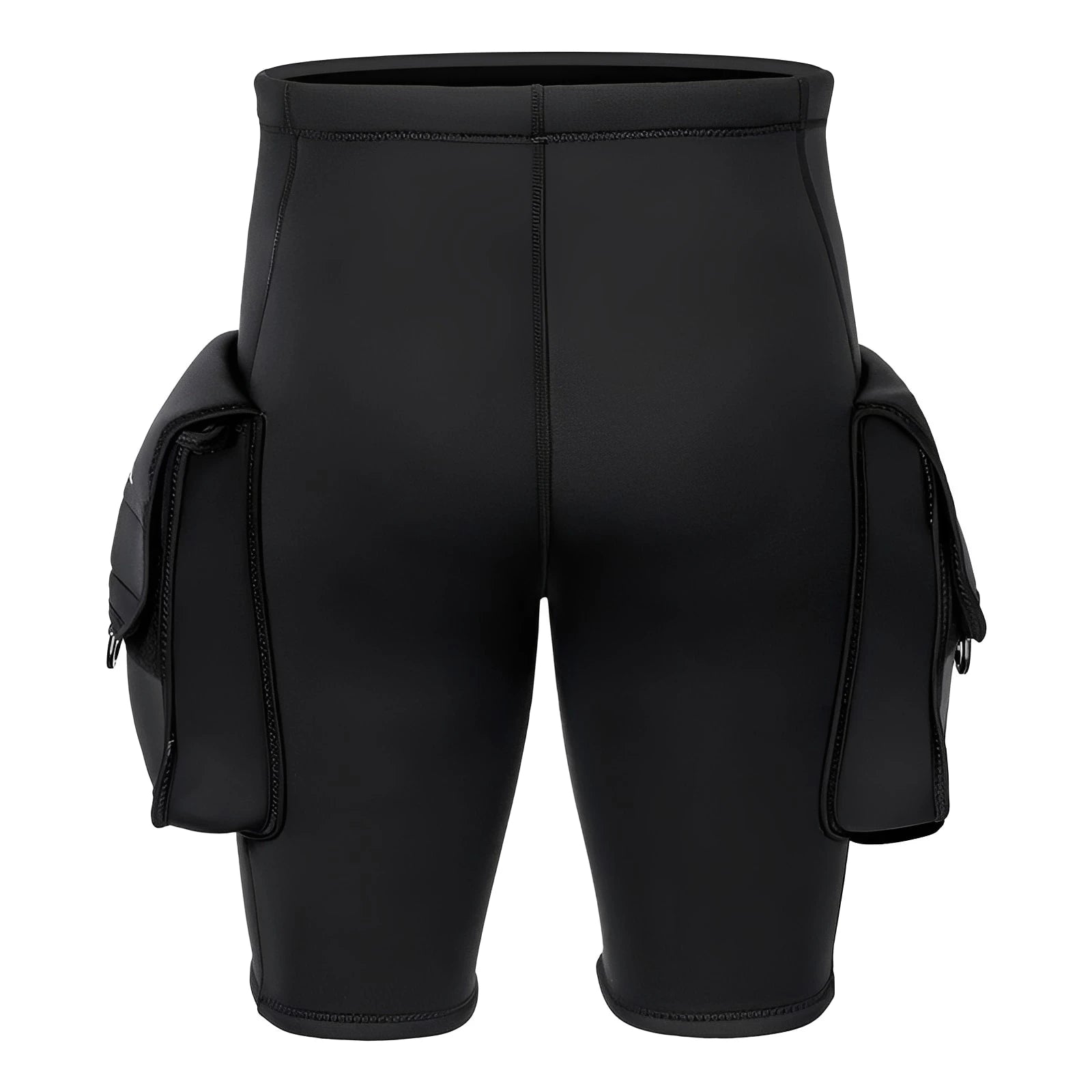 Men’s 3MM Neoprene Wetsuit Shorts – Thermal Diving & Surfing Shorts with Pocket for Swimming, Snorkeling & Water Sports