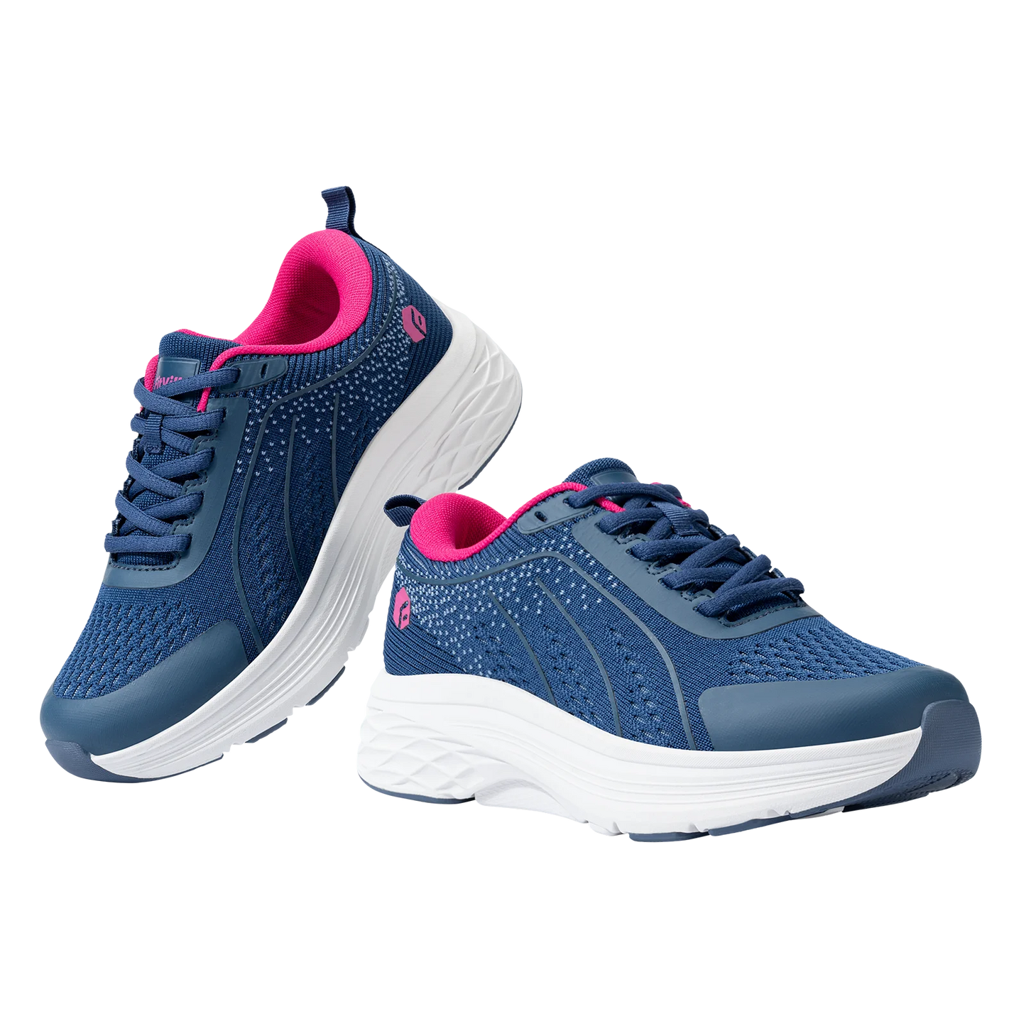 Damesschoenen met brede breedte, lichtgewicht sneakers voor dames met brede breedte voor platvoeten, verlichting van hielpijn en plantaire fasciitis
