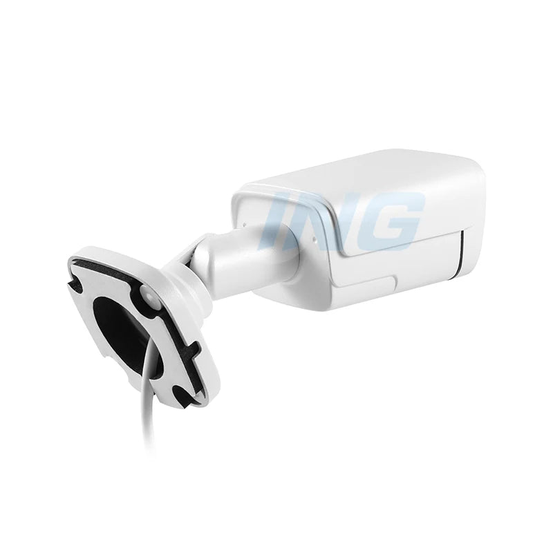 8MP Outdoor IP66 Waterproof POE 4K IP Camera UltraHD Bullet Type Metal White Security Camera Night Vision