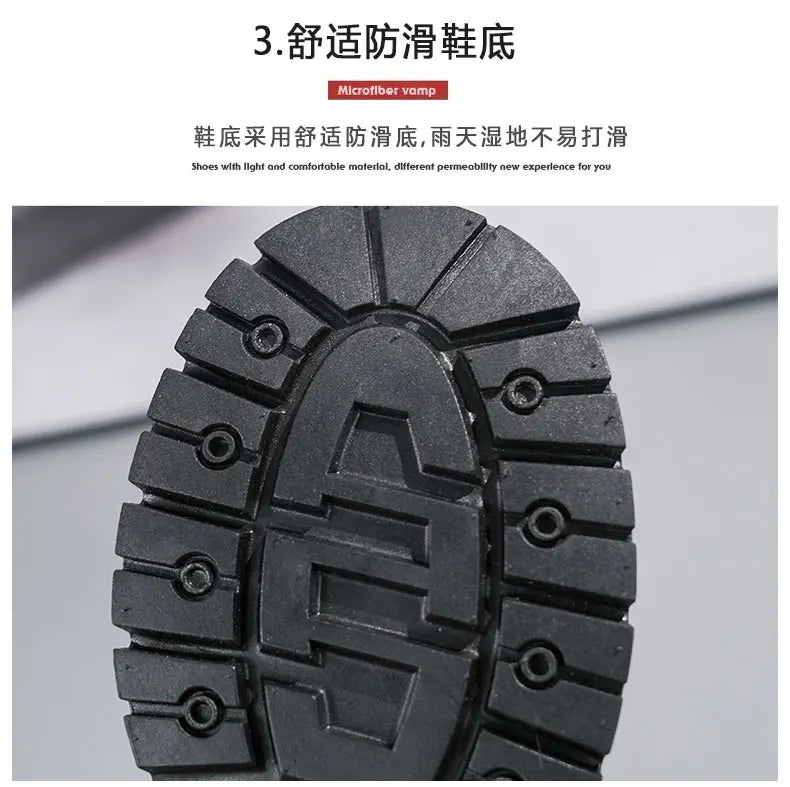 Fashion Women Casual Boots Black Outdoor Lady Luxury Brand Motorcycle Boot High Top Autumn Female Popular Leisure Walking Boots