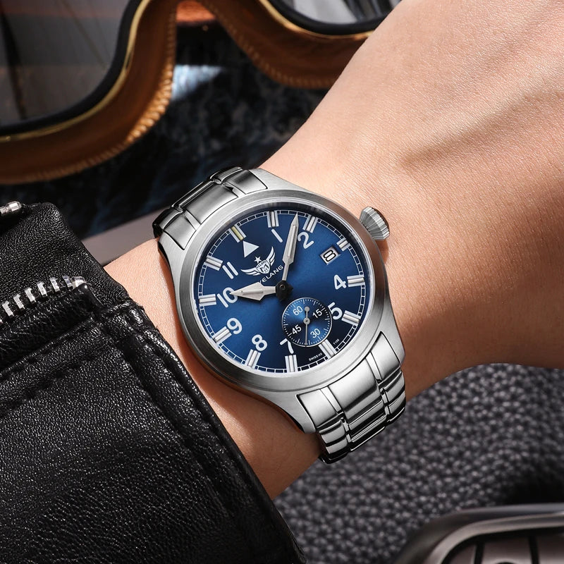 Yelang V1023 Men Watch Japanese VL58 Movement Casual Men's Quartz Watch 10ATM 100m Waterproof Luminous Sports Watch Sapphire