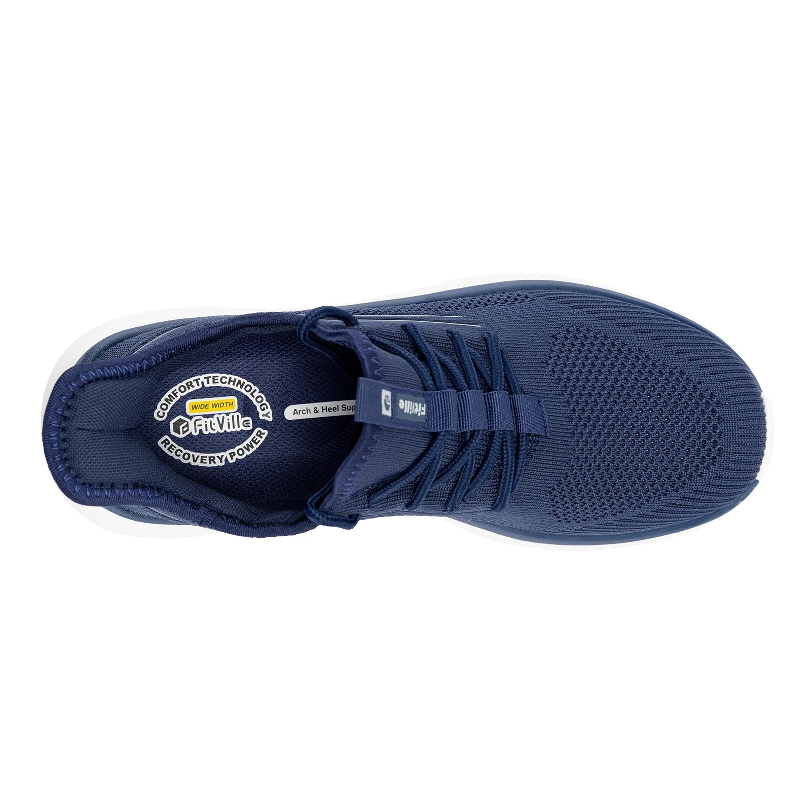 Hardloopschoenen met dikke zool voor heren, schokabsorberende rebound, lichtgewicht voor gezwollen voeten, brede schoenen met voetboogondersteuning