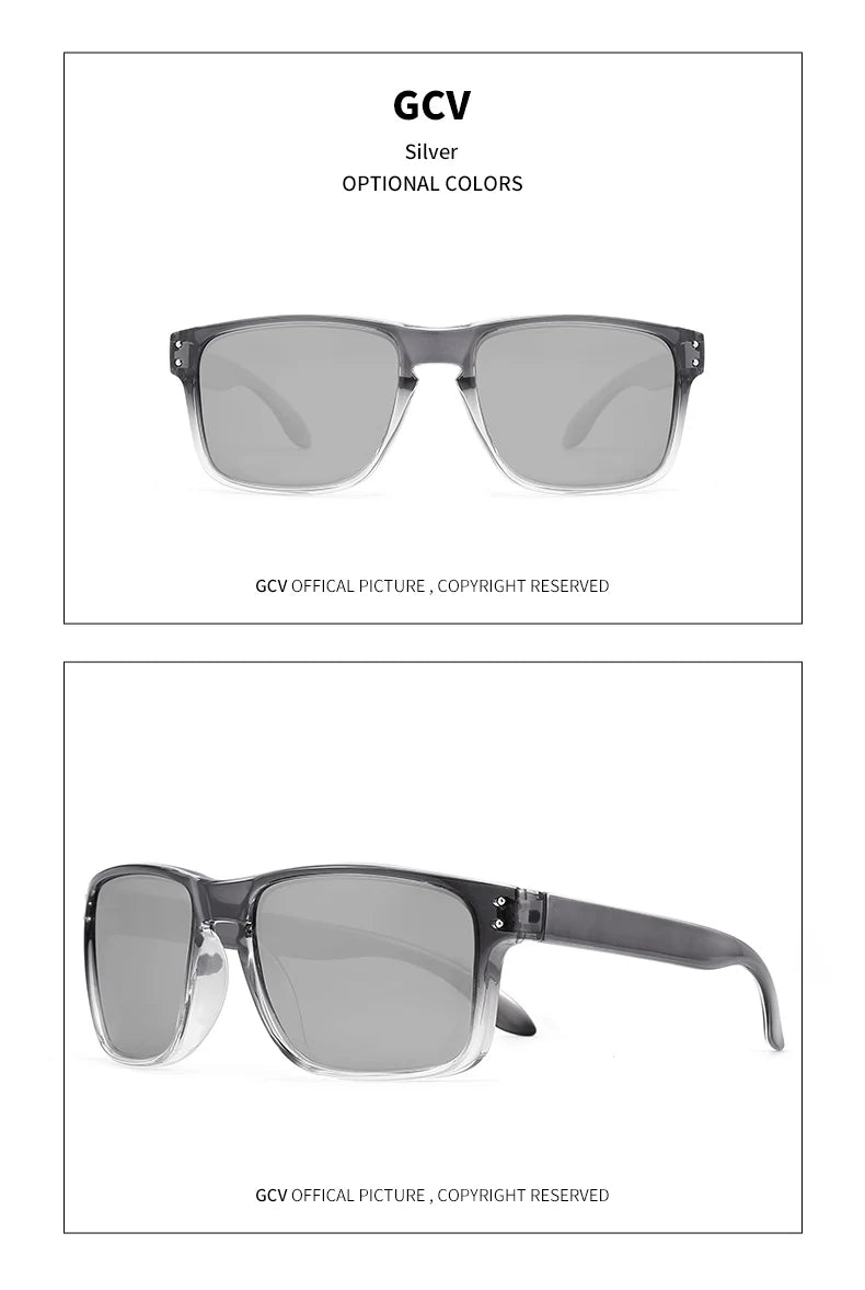Fashion Wrap Frame Sunglasses UV400 Polarized Unisex Classic Pattern Decorative Goggles for Men And Women